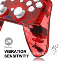 Κόκκινη διαφανής λαβή χειριστηρίου για διακόπτη Nintendo